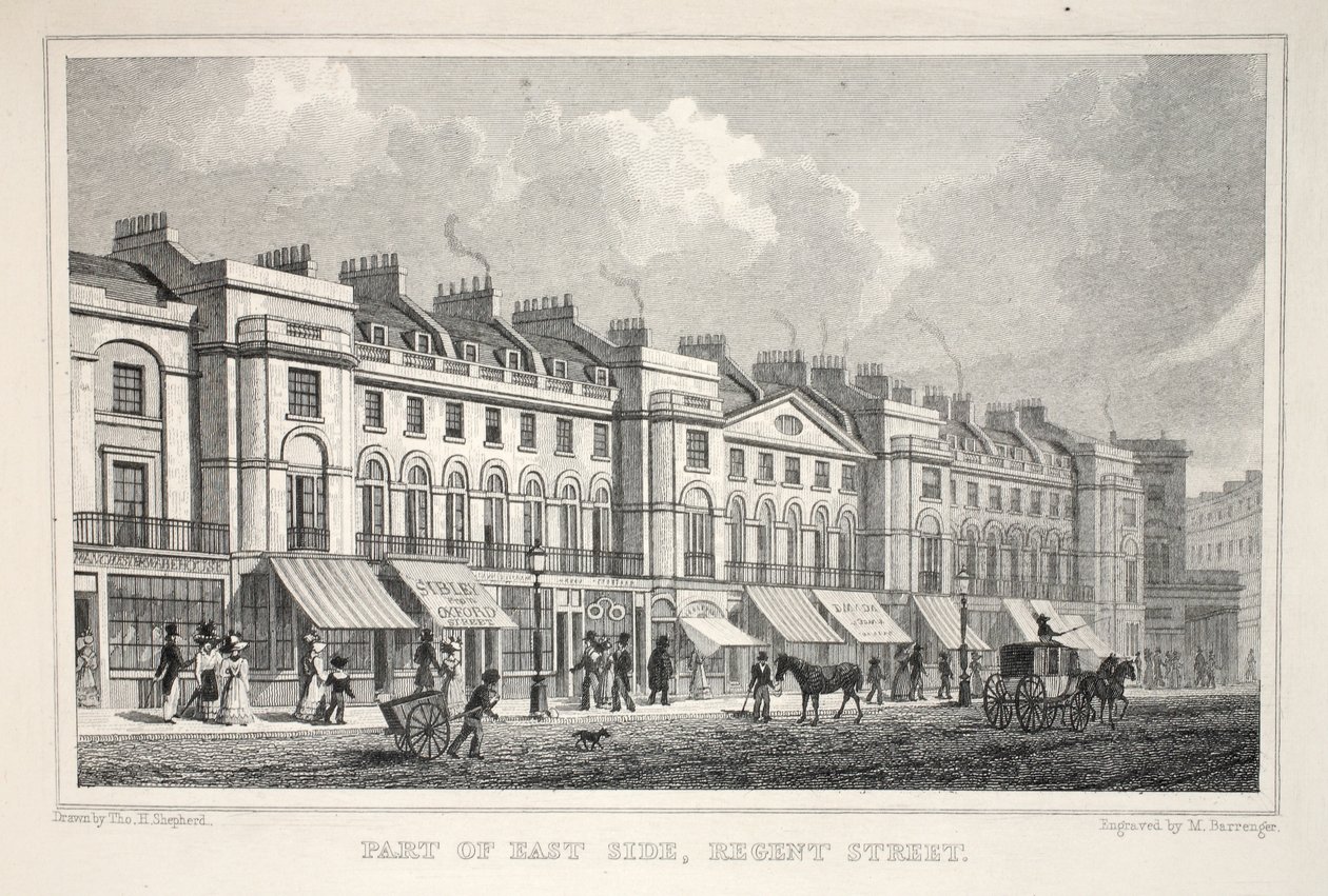 Az East Side része, a Regent Street a „London and it