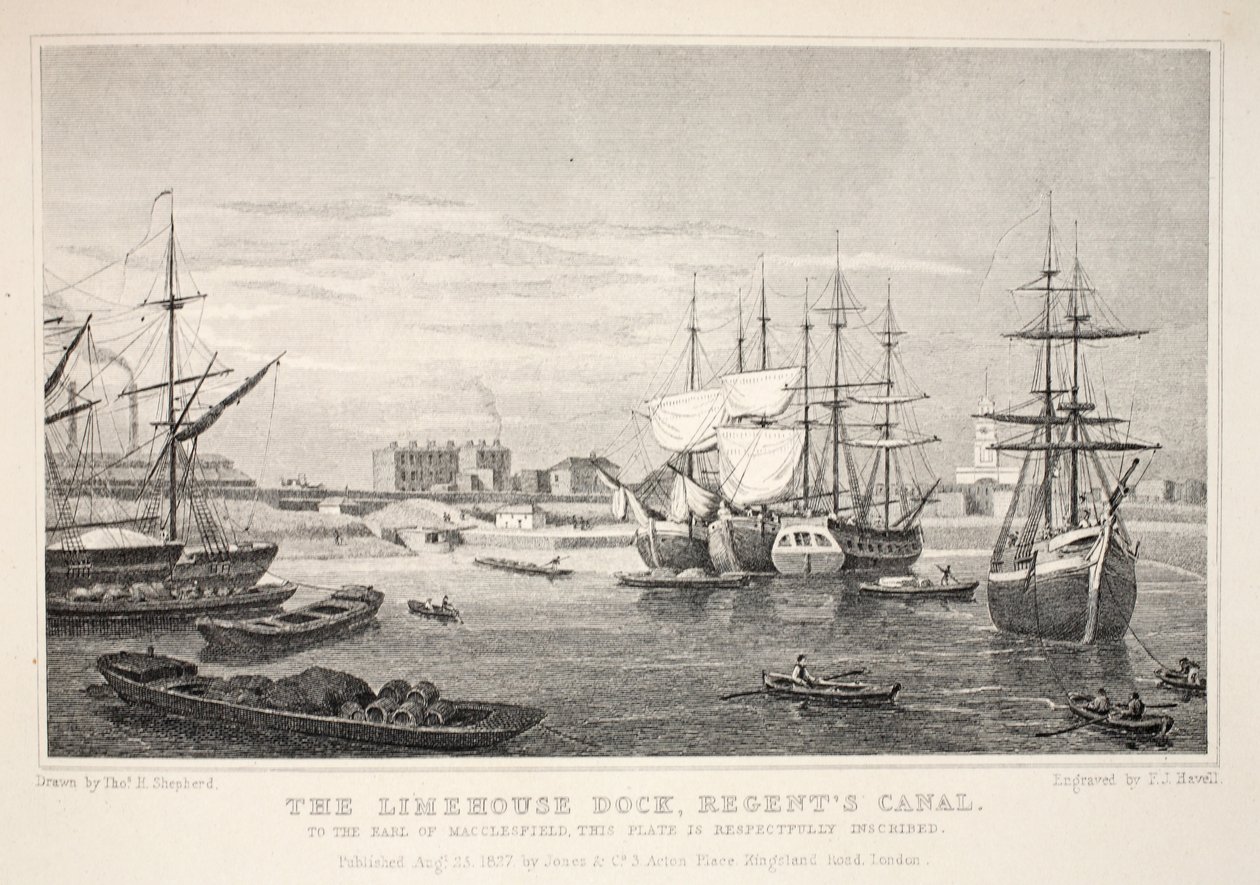 A Limehouse Dock, a Regent