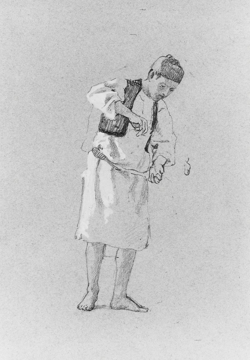Tanulmány egy emberről. alkotó: Thomas Hovenden