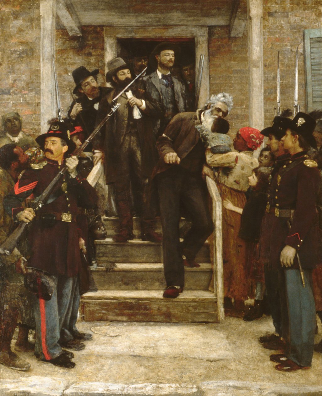John Brown utolsó pillanatai, 1882-84. alkotó: Thomas Hovenden