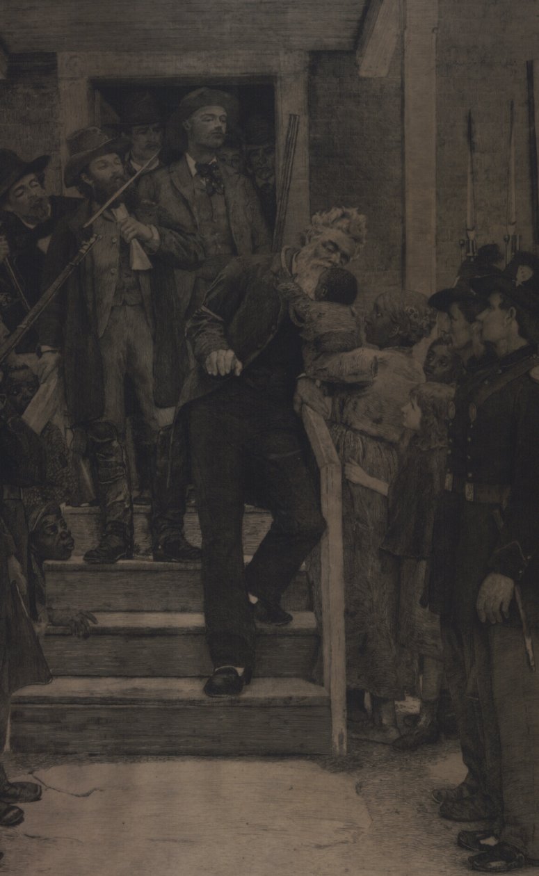 John Brown utolsó pillanatai alkotó: Thomas Hovenden