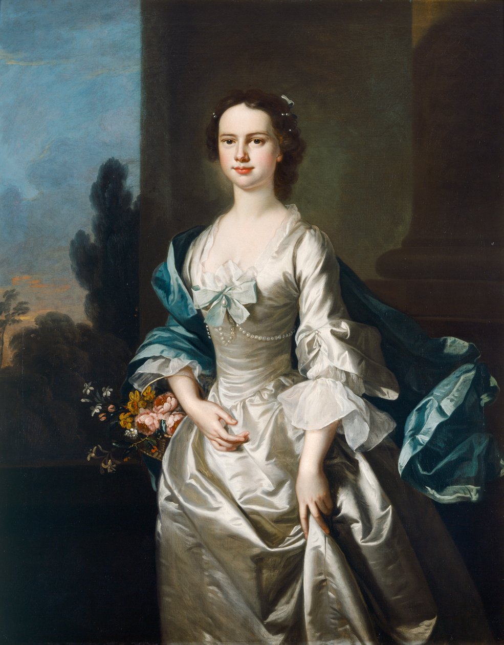 Margaretta Mabella (olaj, vászon) alkotó: Thomas Hudson