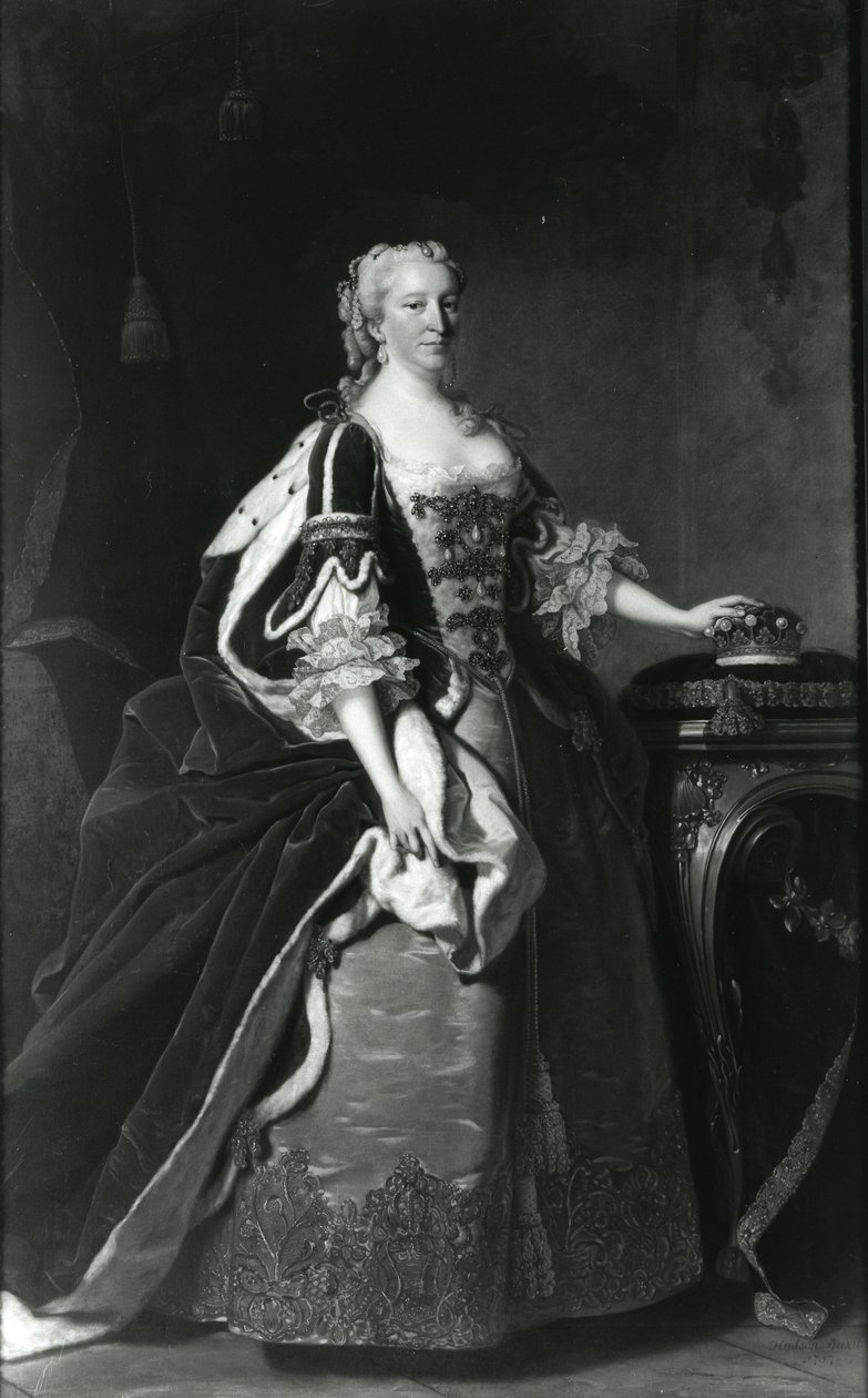 Lady Elizabeth Percy, Northumberland grófnőjének portréja alkotó: Thomas Hudson