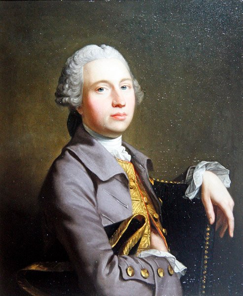 Egy úriember portréja (olaj, vászon) alkotó: Thomas Hudson