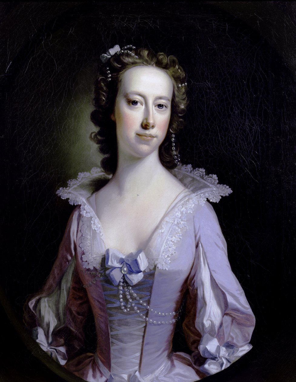Egy hölgy portréja alkotó: Thomas Hudson
