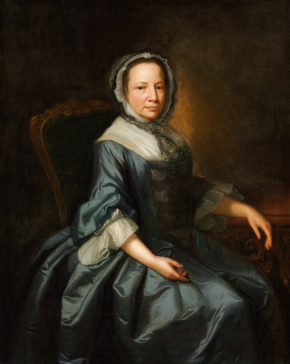 Egy hölgy portréja alkotó: Thomas Hudson