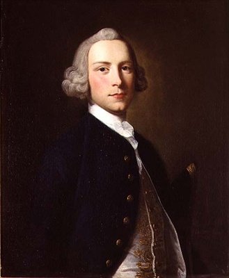 Egyenruhás haditengerészeti tiszt portréja alkotó: Thomas Hudson
