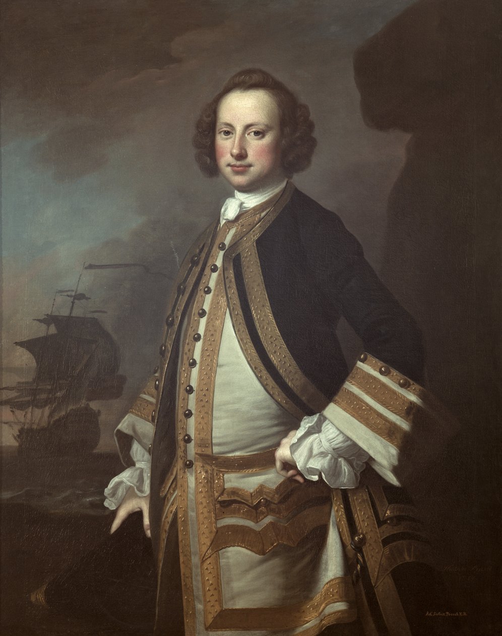 Sir George Pocock (1706-92) 1760 alkotó: Thomas Hudson