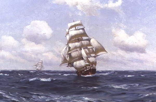 A Fair Wind alkotó: Thomas J. Somerscales