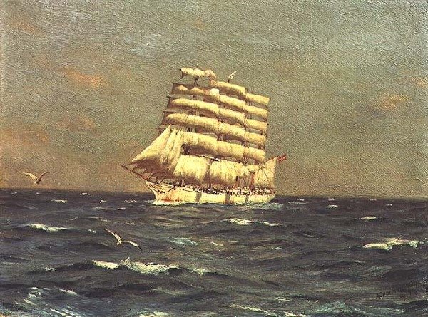 Dán kereskedelmi hajó, Viking alkotó: Thomas J. Somerscales
