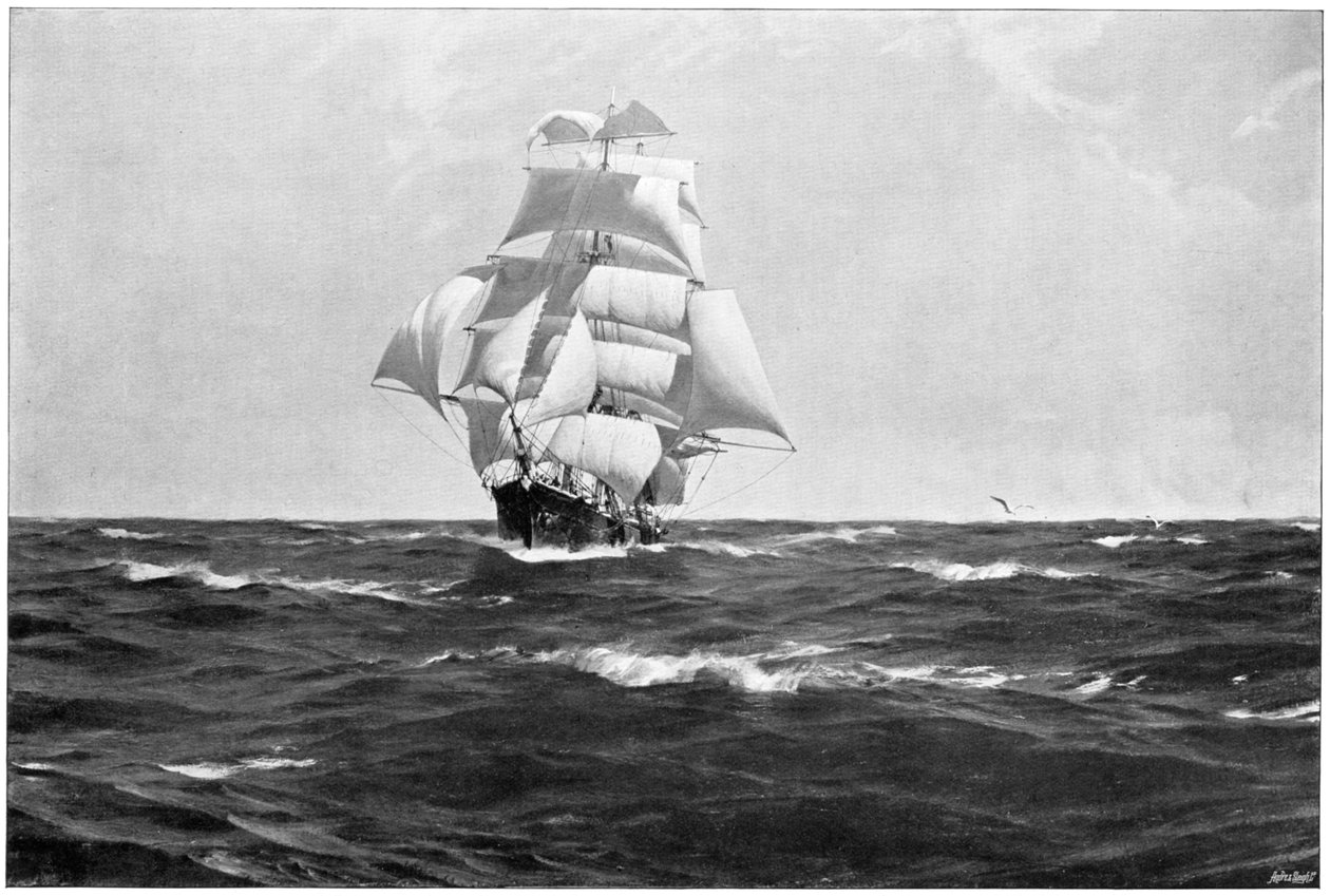 "Hazafelé", 1903. alkotó: Thomas J Somerscales
