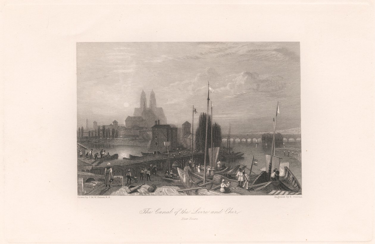 Loire és Cher csatorna, Tours közelében alkotó: Thomas Jeavons