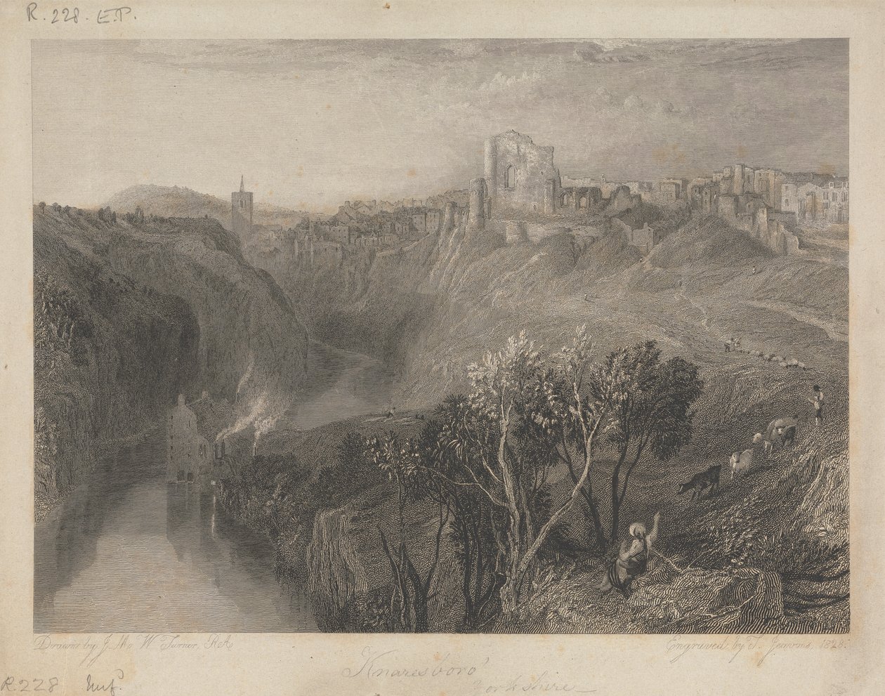 Knaresborough, Yorkshire alkotó: Thomas Jeavons