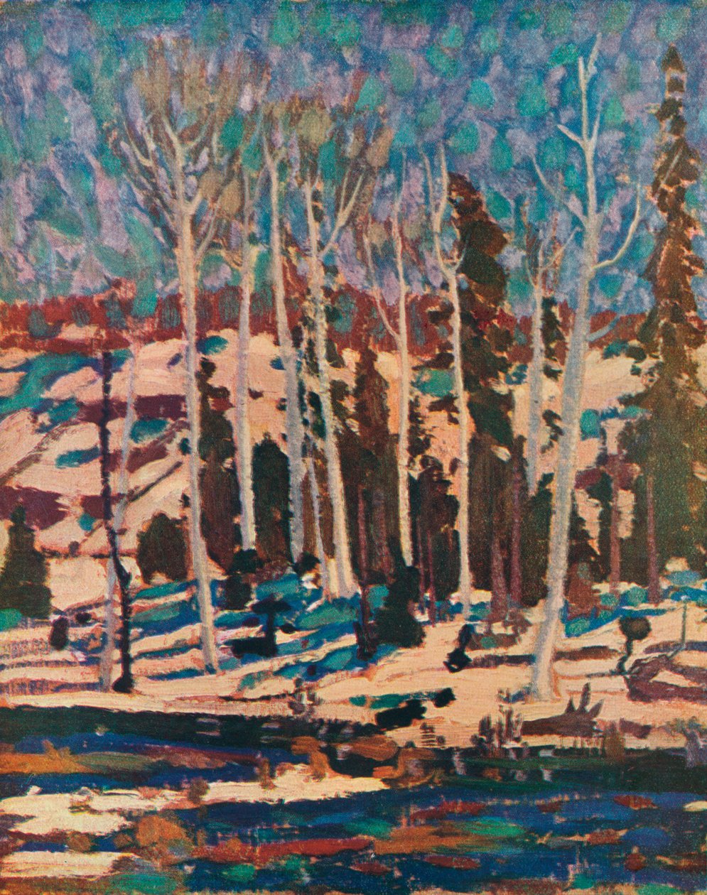 március, 1916 alkotó: Tom Thomson