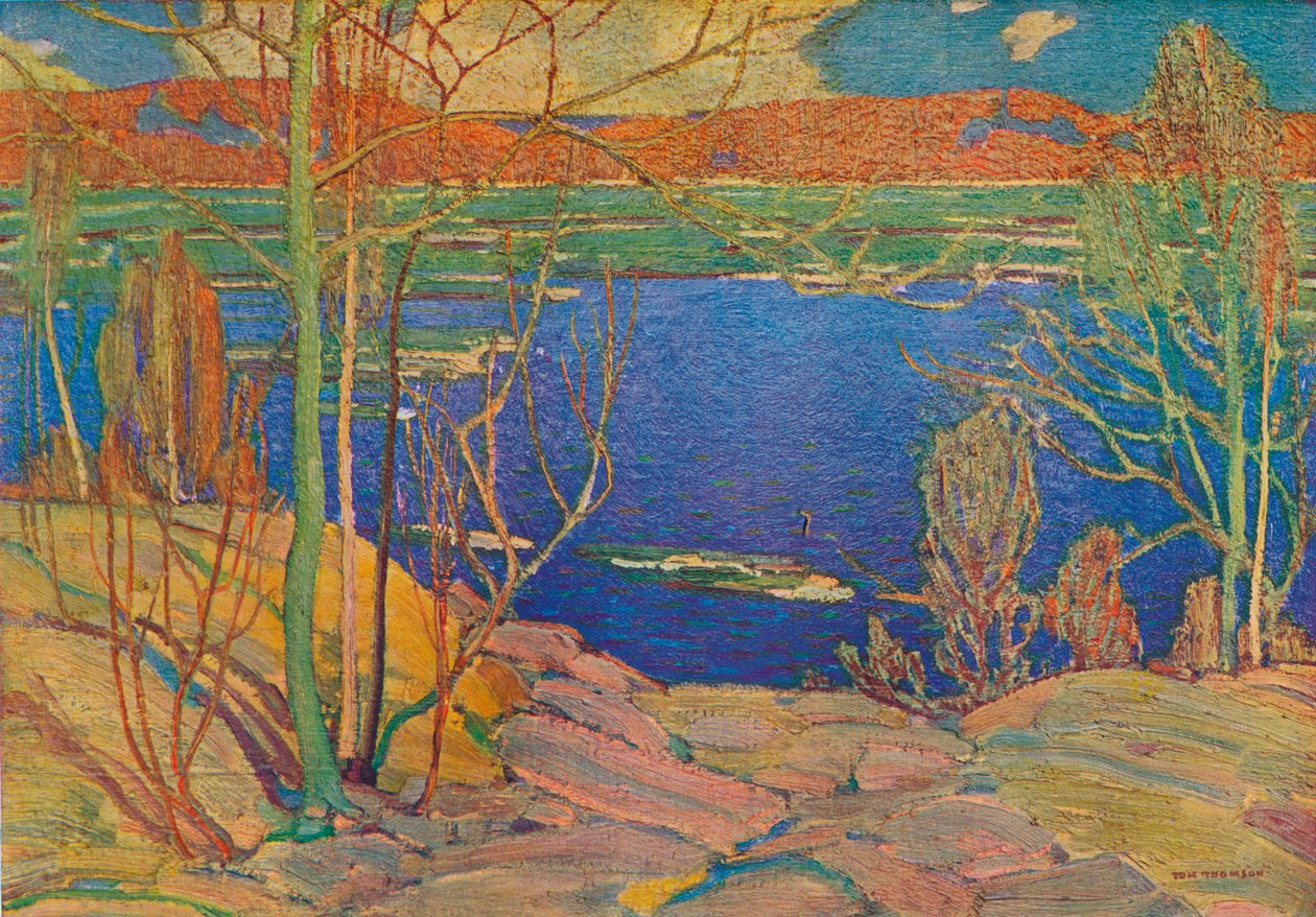 Tavaszi jég, 1916, 1937 alkotó: Tom Thomson