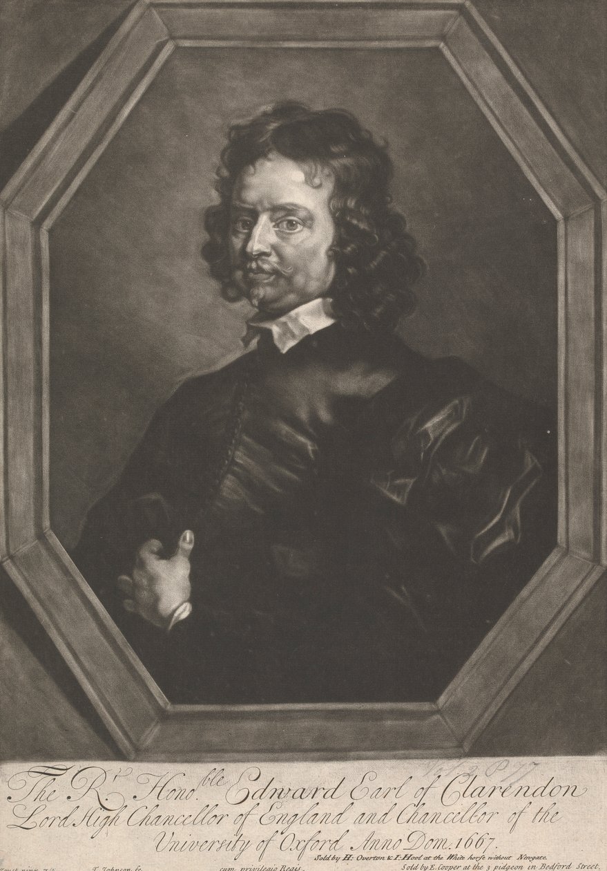 Az igaz, tisztelt Edward, Clarendon grófja alkotó: Thomas Johnson