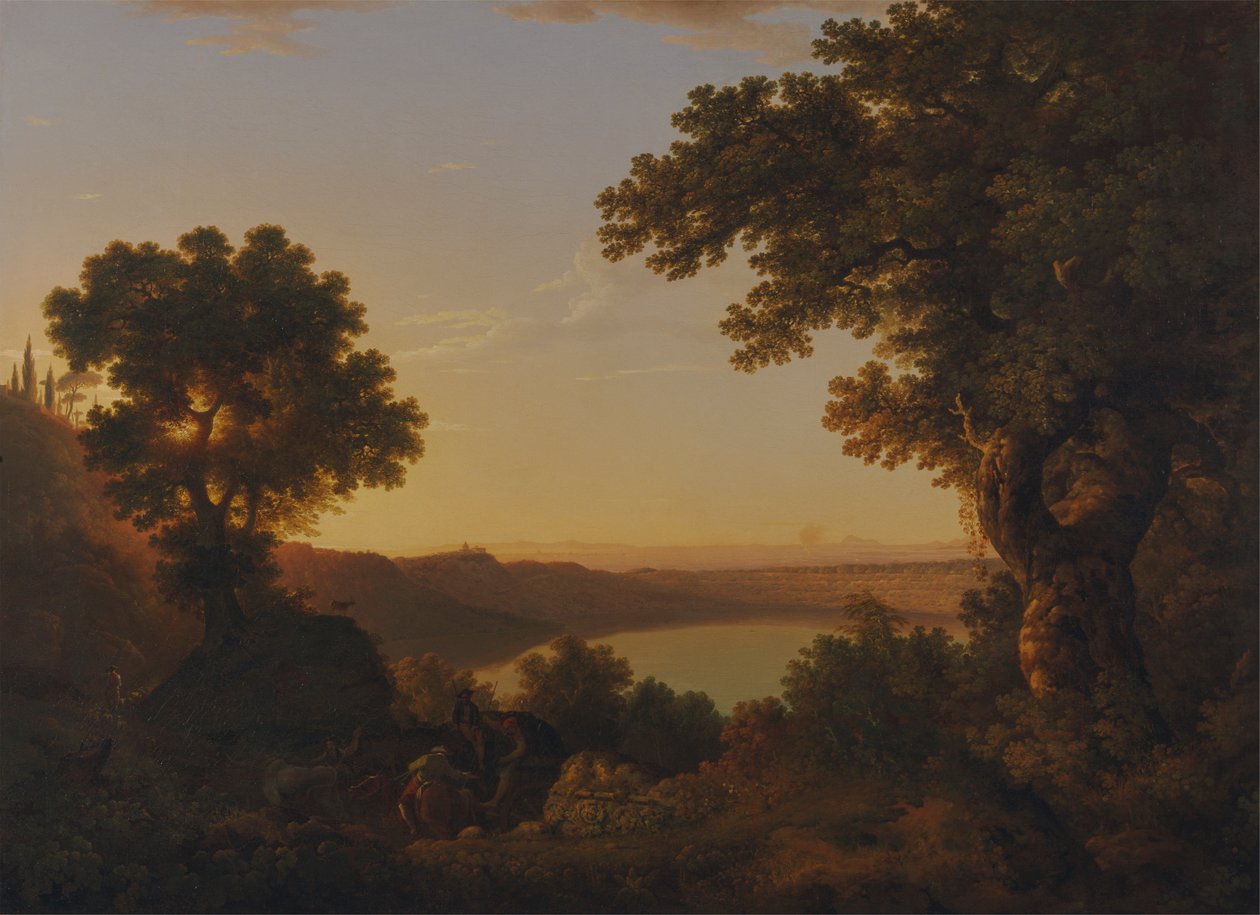 Albano-tó alkotó: Thomas Jones