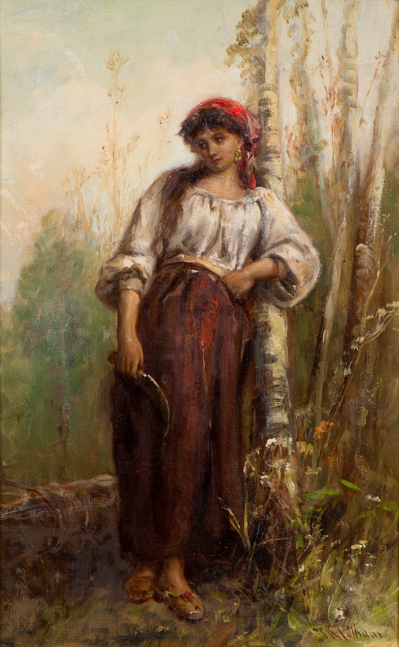 A baszk tartományok favágója alkotó: Thomas Kent Pelham