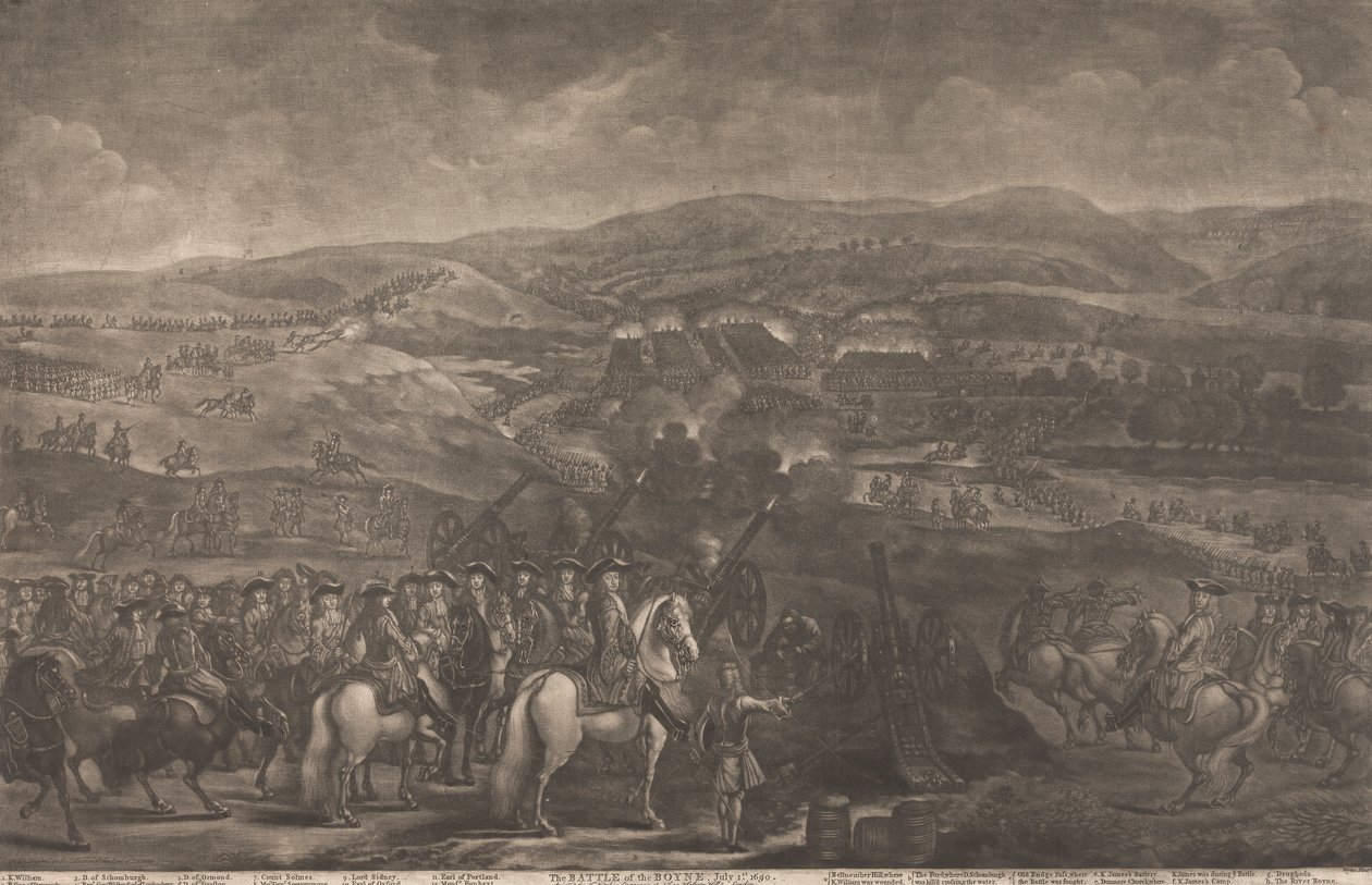 Boyne-i csata, 1690. július 1 alkotó: Thomas Kitchin