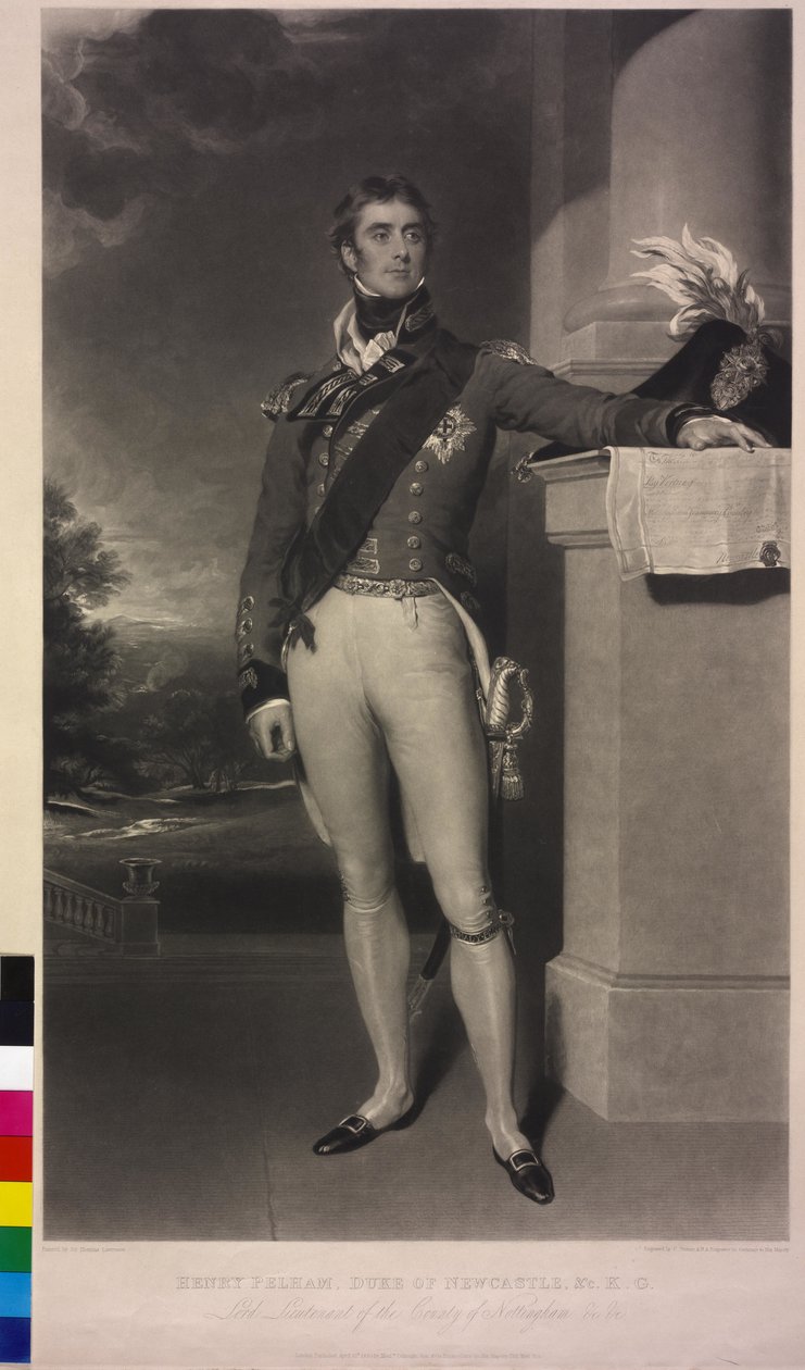4. Newcastle-under-Lyne Pelham-Clinton hercege alkotó: Thomas Lawrence