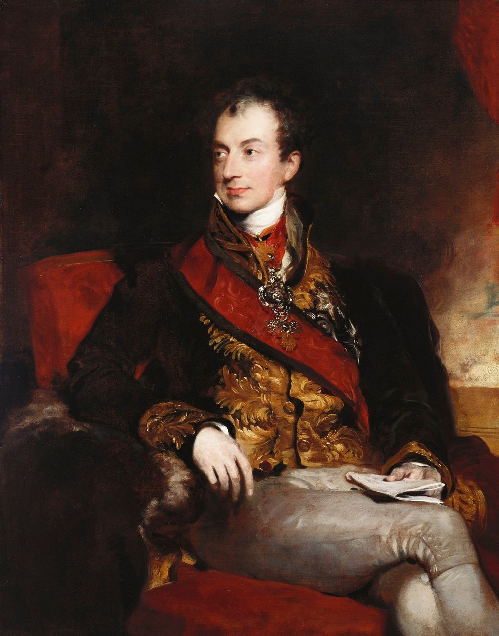 Clemens Lothar Wenzel, Metternich herceg (1773-1859) alkotó: Thomas Lawrence
