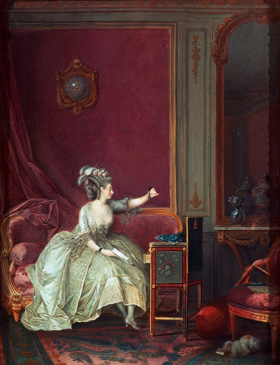 A távollét vigasztalása, Sir Thomas Lawrence (1769-1830) festménye alkotó: Thomas Lawrence