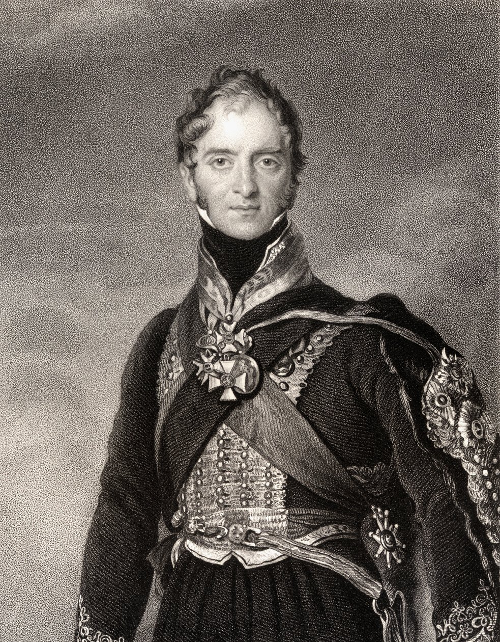 Henry William Paget, Anglesey 1. márquess, vésette Samuel Freeman (1773-1857) alkotó: Thomas Lawrence