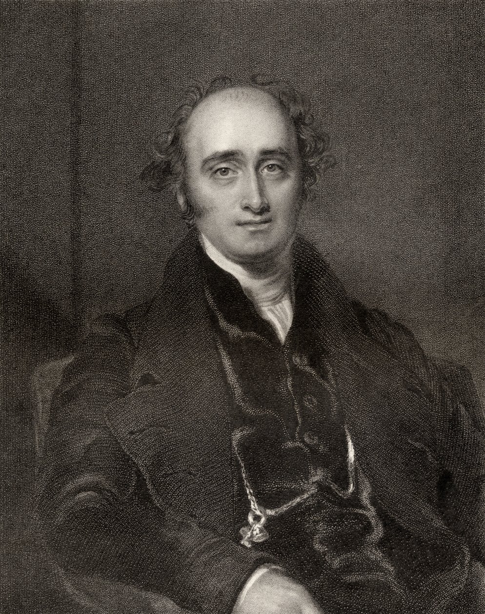 John Wilson Croker, metszett T.H. Parry, a National Portrait Gallery III. kötetéből, 1835 körül megjelent (litho) alkotó: Thomas Lawrence
