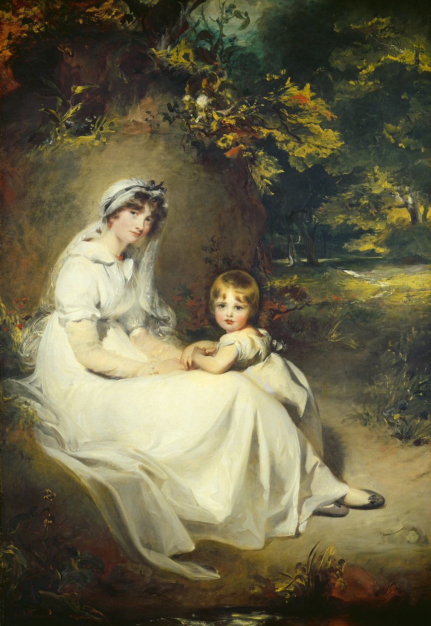 Lady Mary Templetown és fia, 1802 alkotó: Thomas Lawrence