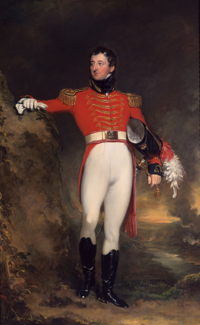 William altábornagy, Craven 1. grófja, 1815 körül alkotó: Thomas Lawrence