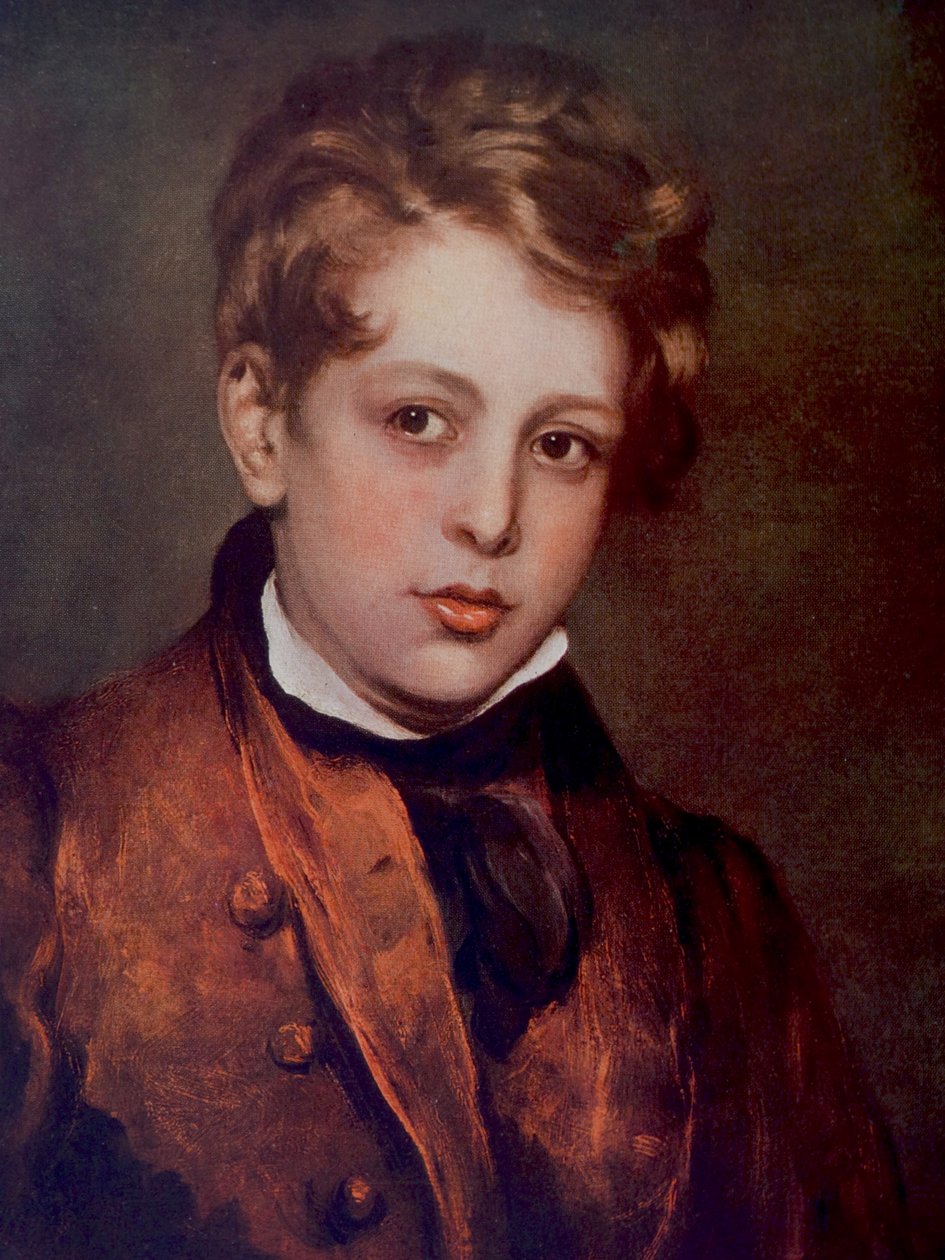 Lord Byron, angol költő fiúként alkotó: Thomas Lawrence