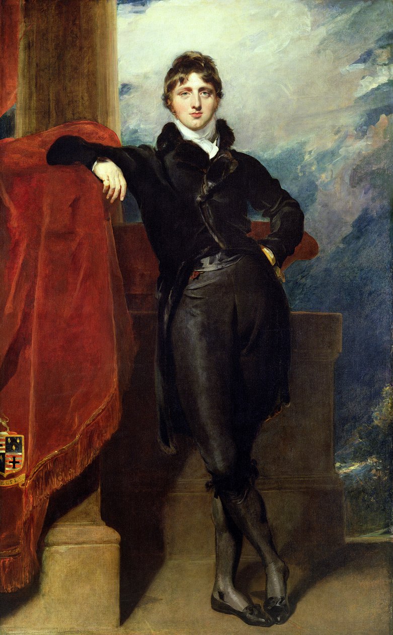 Lord Granville Leveson-Gower, később 1. gróf Granville, 1804-6 körül (olaj, vászon) alkotó: Thomas Lawrence