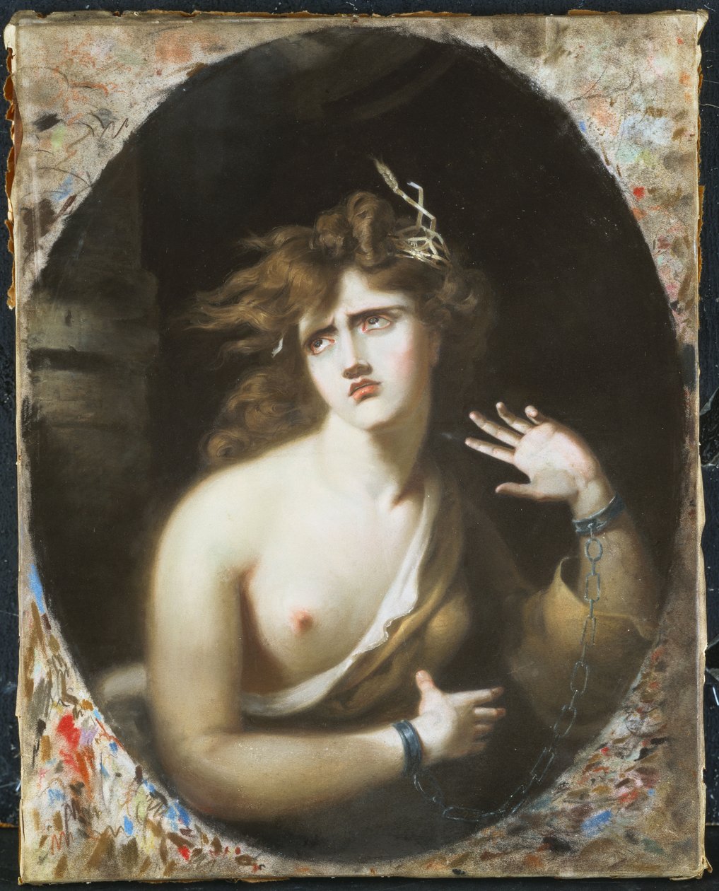 Őrült lány, 1786 alkotó: Thomas Lawrence