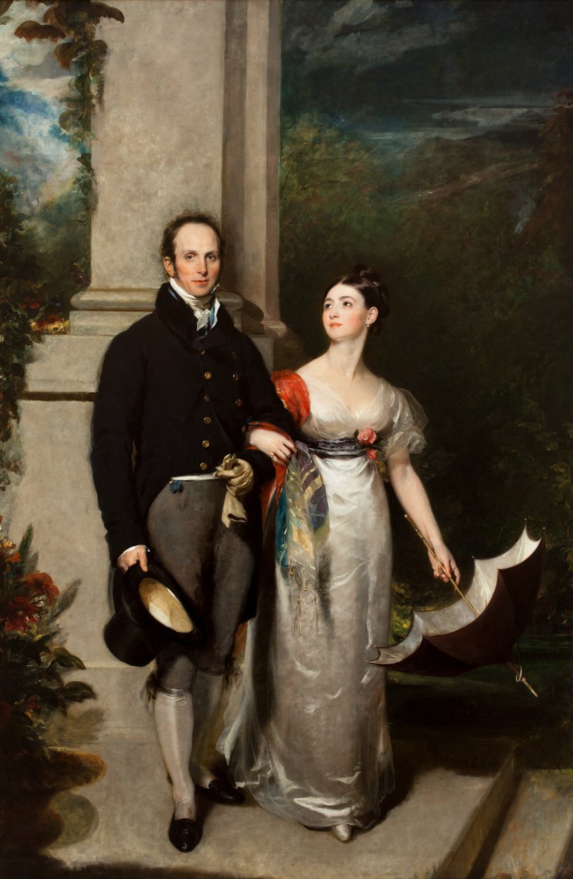 Mr és Mrs James Dunlop, 1825 körül (olaj, vászon) alkotó: Thomas Lawrence