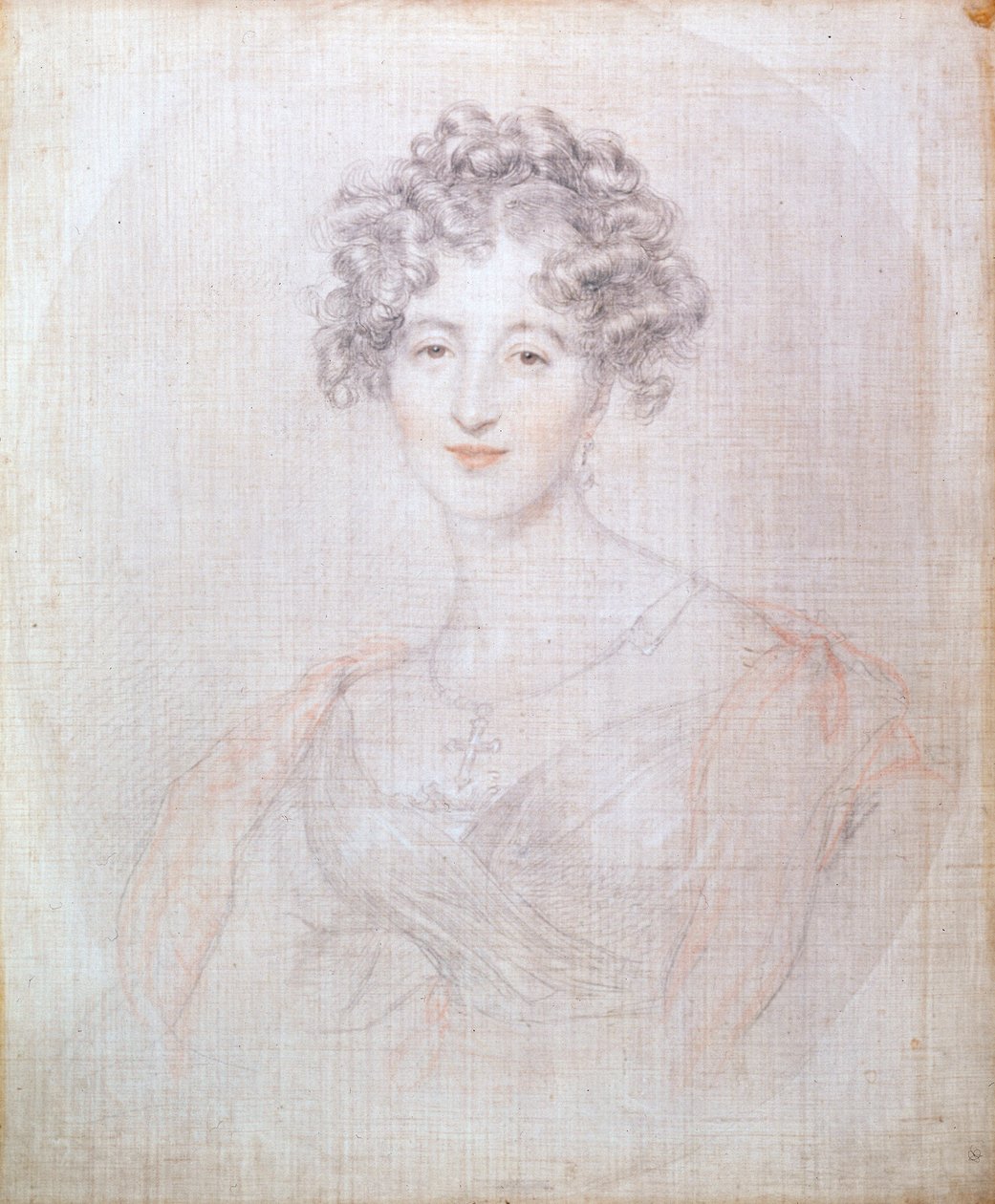 Erzsébet Voroncova grófnő portréja, 1821. alkotó: Thomas Lawrence