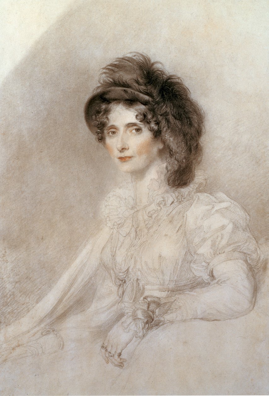 Erzsébet, Devonshire hercegnőjének portréja, 1816 alkotó: Thomas Lawrence
