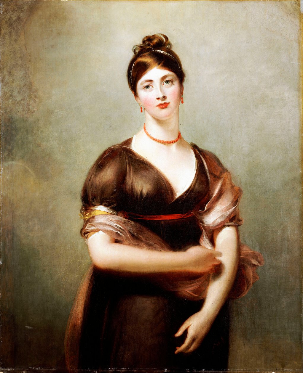 Elizabeth Jennings portréja a Medici Vénusz pózában, 1798-99 alkotó: Thomas Lawrence