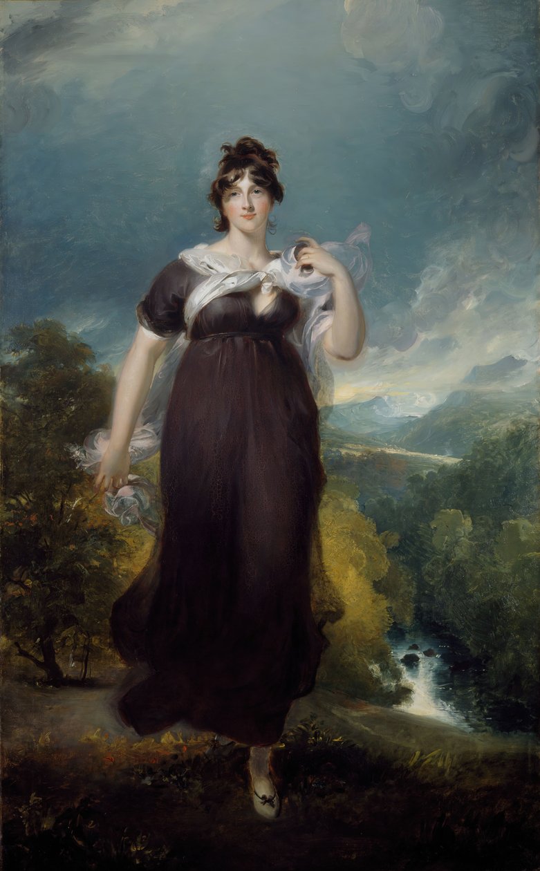 Conyngham márciusi Erzsébet portréja, 1801-02. alkotó: Thomas Lawrence