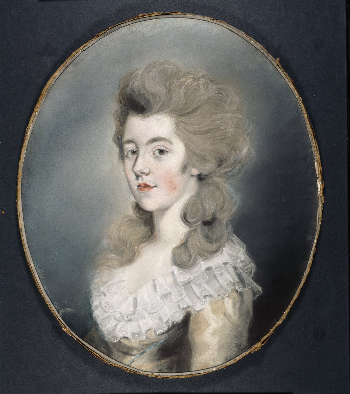 Georgiana Spencer portréja (pasztell, papír) alkotó: Thomas Lawrence