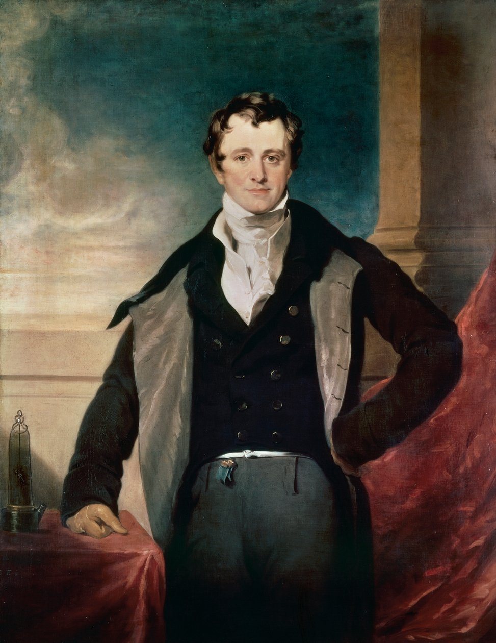 Humphry Davy portréja (Penzance alkotó: Thomas Lawrence