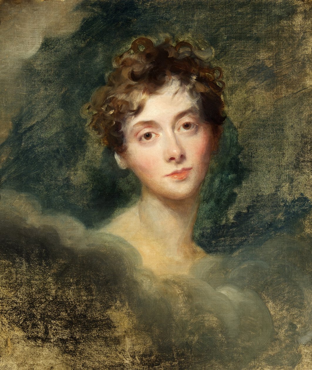 Lady Caroline Lamb (1785-1828) portréja 1827 körül (olaj, vászon) alkotó: Thomas Lawrence