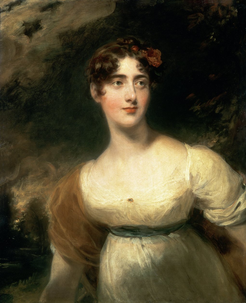 Lady Emily Harriet Wellesley-Pole, később Lady Raglan portréja alkotó: Thomas Lawrence