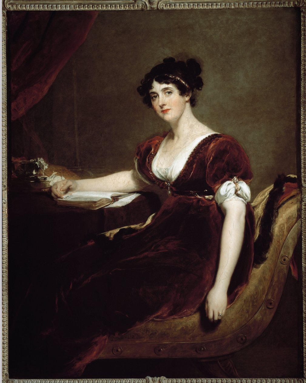 Madame Isaac Cuthbert portréja (olaj, vászon alkotó: Thomas Lawrence