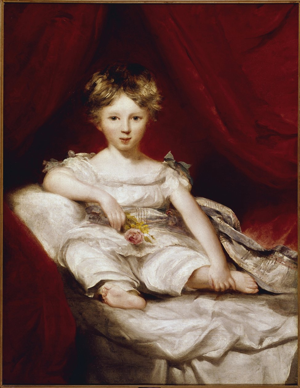 Ainslie mester portréja - Ainslie mester portréja - Sir Thomas Lawrence (1769-1830) festménye, olaj, vászon, 90x70 cm alkotó: Thomas Lawrence