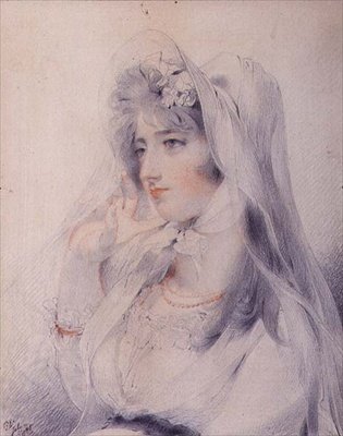 Angerstein asszony portréja alkotó: Thomas Lawrence