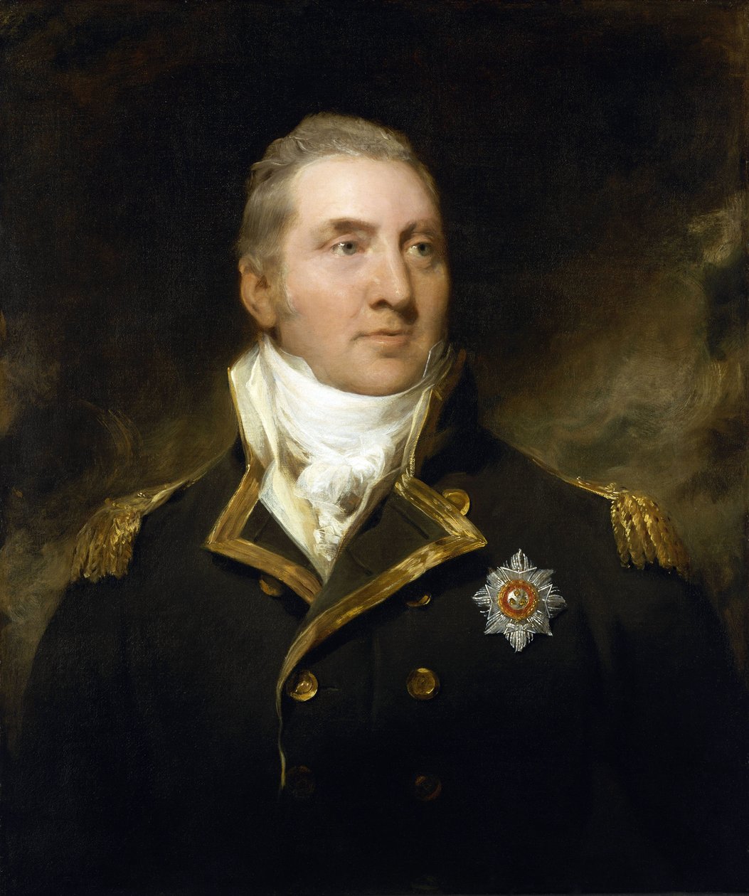 Sir Edward Pellew, Lord of Exmouth portréja alkotó: Thomas Lawrence