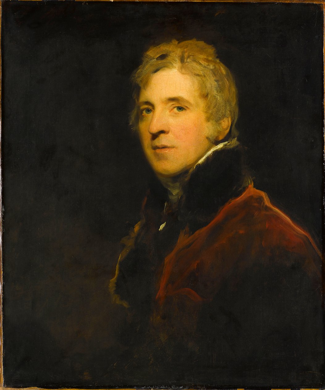 Sir George Howland Beaumont portréja 1753-1827, 1808 körül. alkotó: Thomas Lawrence