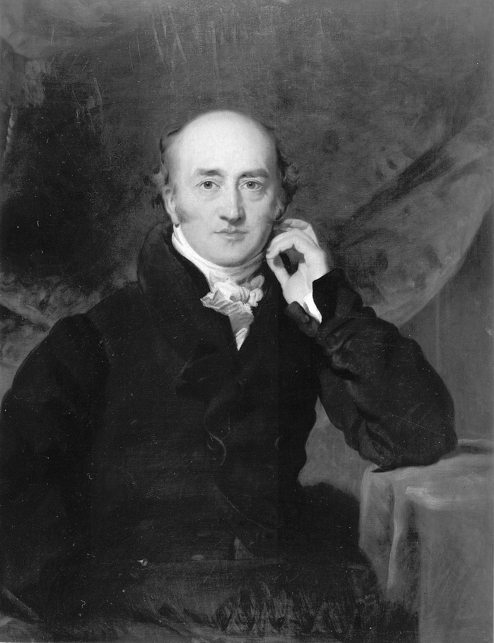 A tisztelt George Canning portréja, M. P., c. 1822. alkotó: Thomas Lawrence