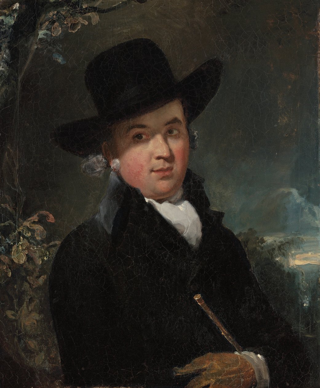 Andrew Lawrence tiszteletes portréja, 1769-1821 (olaj, vászon) alkotó: Thomas Lawrence