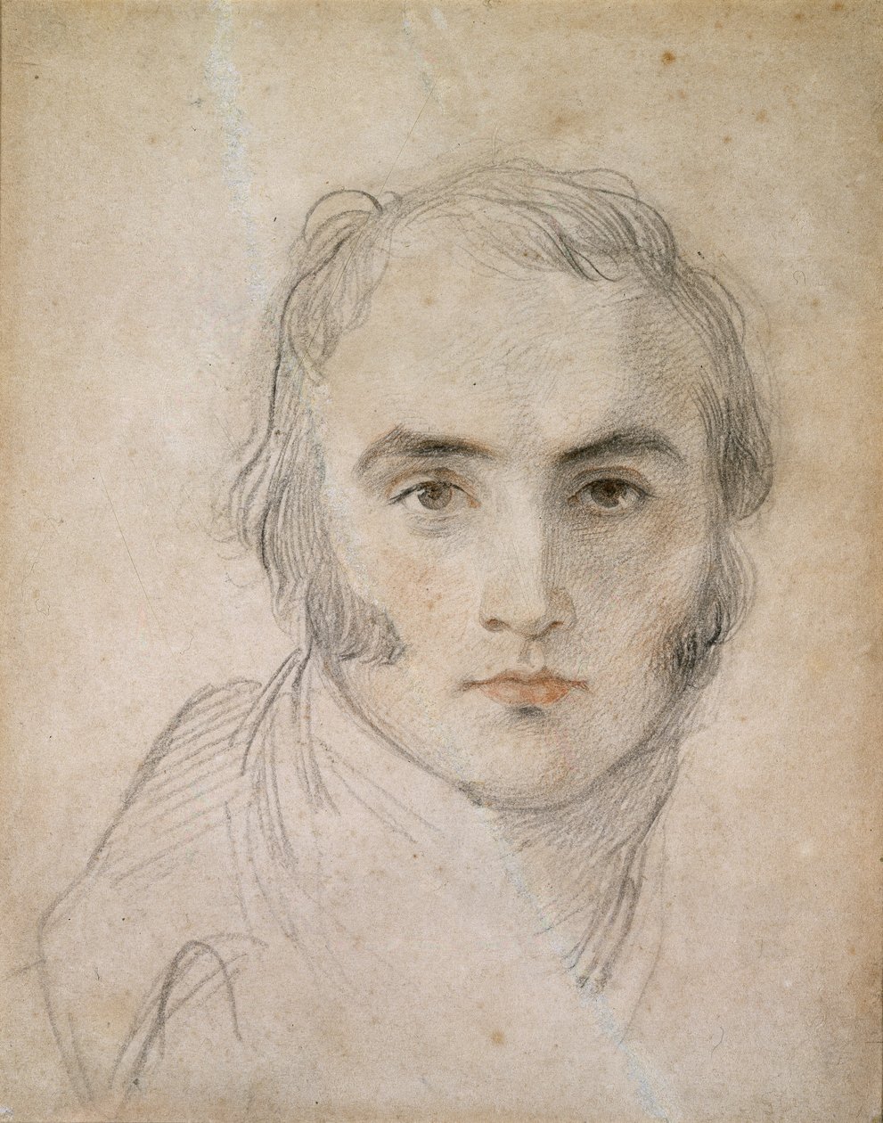Önarckép, 18. század (kréta és wc papíron) alkotó: Thomas Lawrence